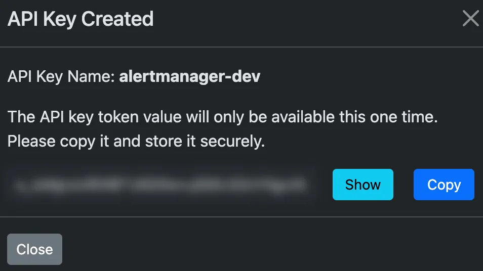 Empty user notifications