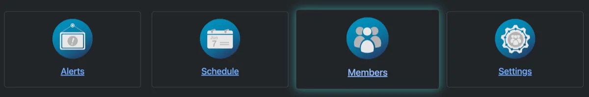 Navigate to Users tile from Account page